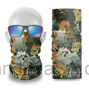 Natural Paint Camo bandana