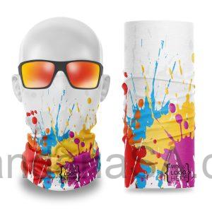 Paint splatter bandana